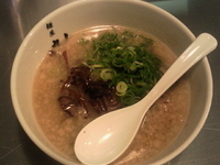 「直球とんこつラーメン」@麺屋 九秀の写真