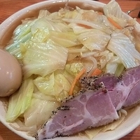 「味玉濃菜麺大盛 野菜大盛」@濃菜麺 井の庄の写真