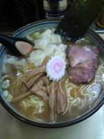 「わんたんめん大盛780円」@いつみ屋の写真