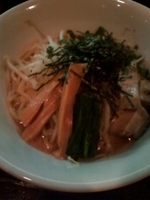 「和えそば 650円」@俊麺なが田の写真