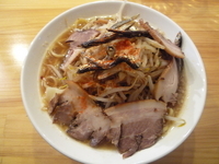 「にぼ三朗+野菜増し+チャーシュー増し」@幻の中華そば加藤屋 にぼ次朗の写真