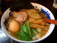 「塩らうめん+味付け煮玉子」@らうめん 梵の写真