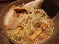 「塩煮干し冷やし(850円)+冷やし飯(100円)」@七重の味の店 めじろ 川崎BE店の写真