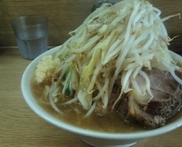 「大ラーメン豚入り 「ヤサイ、ニンニク、カラメ」」@ラーメン二郎 栃木街道店の写真