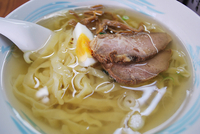 「支那そば（平打ち麺で）」@武田流 古式カレーライス 支那そば インディアン 本店の写真