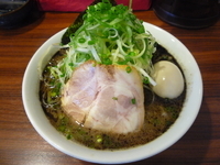 「ねぎらーめん+味玉」@麺の房 味わい亭の写真