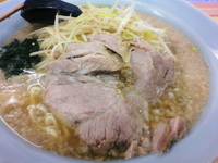 「ネギチャーシューメン（小）麺:固め900円」@ラーメン青木亭 せんげん台店の写真