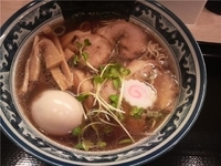 「チャーシューめん+餃子」@ラーメン うみひこの写真