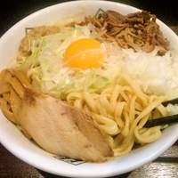 「汁なし+大盛（麺量450g指定※最大量）+辛味ハーフ 750円+」@麺や 蒼 AOIの写真