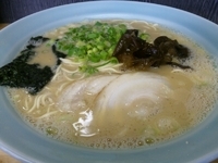 「長浜らーめん&変え玉」@長浜ラーメン あづまの写真