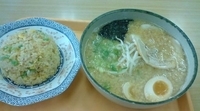 「にんたまらーめん チャーハンセット ￥750」@ゆにろーず つくば店の写真