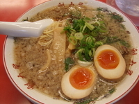 「特製醤油味玉ラーメン」@ラーメン魁力屋 河原町三条店の写真