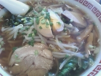 「拉麺（醤油味）580円+地三鮮+青島ビール」@珍膳坊の写真