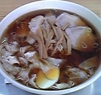 「チャーシューワンタン麺（1,100円）+大盛り（200円）」@一ノ割大勝軒の写真