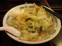 「野菜たっぷりタンメン」@日高屋 新松戸店の写真