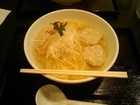 「あら炊き塩らぁめん」@麺屋 海神 浅草店の写真