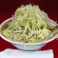 「麺マシ 大ラーメン  750円 やさいにんにく !」@ラーメン二郎 湘南藤沢店の写真