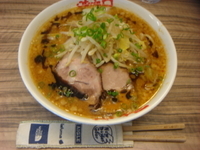 「味噌ら～めん+麺大盛」@味噌屋八郎商店 新宿店の写真