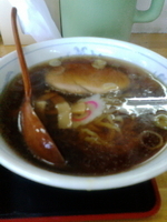 「餃子セット（醤油・太麺）」@海花の写真