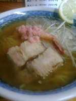 「海老そば」@米沢ラーメン 鈴木屋の写真