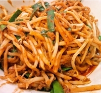 「麻辣麺（汁なし坦々めん） 714円」@百香亭 つくば本店の写真