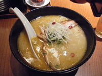 「海晶らーめん（こってり）」@おちゃらん屋 JR大阪店の写真