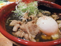 「スタミナ黒味噌ラーメン」@黒味噌らーめん 初代けいすけ 品川店の写真