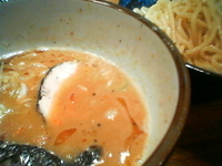 「濃厚エビつけ麺（￥750）」@らーめん 福たけ 市原店の写真