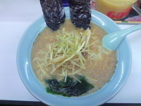 「ねぎ味噌ラーメン750円」@ラーメンショップ 長和店の写真