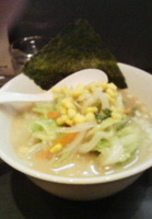 「野菜ラーメン塩味（500円）」@麺屋 いけがみの写真