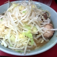 「小ラーメン （ニンニク）」@ラーメン二郎 桜台駅前店の写真