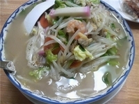 「ちゃんぽん+餃子」@らーめん大将の写真