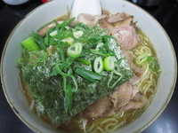 「ラーメン（600円）」@ラーメン 峰の写真
