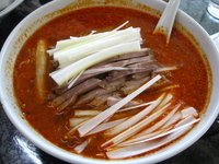 「辛いごまラーメン850円」@中国料理 天紅の写真