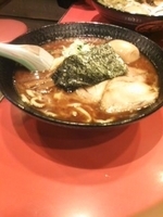 「お魚とんこつ680円+味玉（HPクーポンでタダ）」@ラーメン ヨシベー 錦糸町店の写真