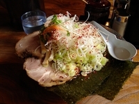 「ねぎチャーシューの橙みそ（チャーシューはロースで・・・）」@橙ヤ 本店の写真