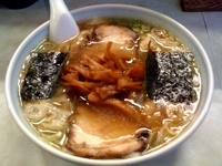 「支那竹ワンタン麺」@拉麺屋 日昇亭の写真