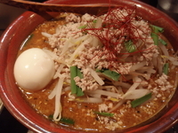 「みそカレーらーめん（900円）（当時）+大盛（100円）+ライス」@らーめんダイニング ど・みそ 京橋本店の写真