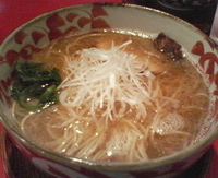 「らぁ麺(あっさり)大盛+ぞうすい」@らあ麺と餃子のお店 たか和の写真