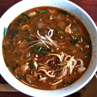 「アリランラーメン（￥750）」@八平の食堂の写真