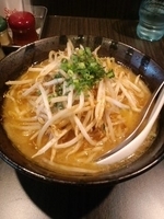 「芳醇味噌肉もやし」@らーめん 味噌屋 庄左衛門の写真