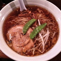 「ラーメン（￥650）」@かおたんラーメンえんとつ屋 南青山店の写真