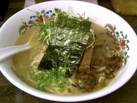 「らーめん+メンマ」@和麺屋 長介の写真