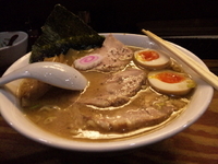 「特製煮干ラーメン」@煮干しらーめん 二代目 玉五郎 黒門店の写真