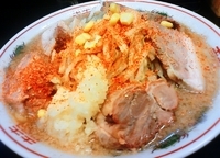 「チャーシューメン（ヤサイスクナメニンニクトトウガラシオオメ）」@らぁめん 元気の源 神奈川新町店の写真