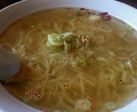 「かけ塩らーめん（大盛）￥390+￥150」@佐野ラーメン こまちゅ屋の写真