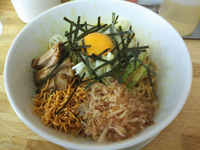 「油そば大（780円）」@油そば専門店 noodle SPUNKYの写真