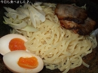 「濃厚魚介つけ麺（大・800円）」@らぁめん 甚 西中島店の写真