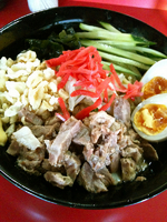 「冷やし中華（850円）」@豚骨屋の写真