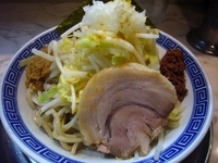 「まぜそば・並【カレー】（750円）」@大黒屋本舗 千葉中央店の写真